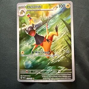 Heliolisk Pokémon Card